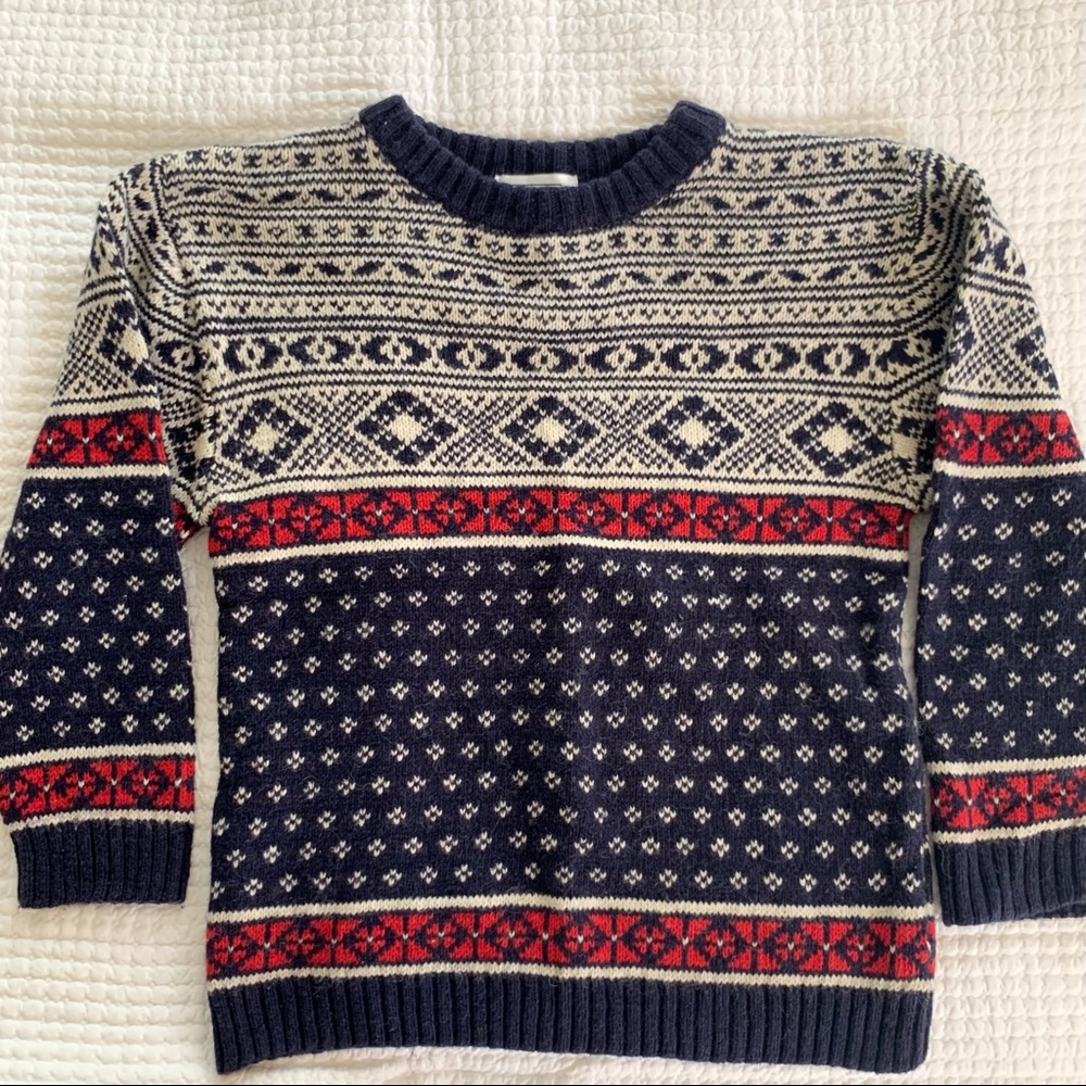Skyr Fair Isle sweater kids unisex size 8/10